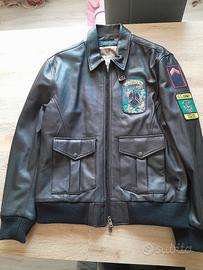 Giubbotto vera pelle mod.moto