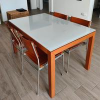Tavolo Calligaris + quattro sedie