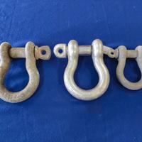 Tris di maniglioni in ferro zincato