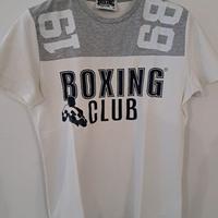 T-shirt bianca boxing club