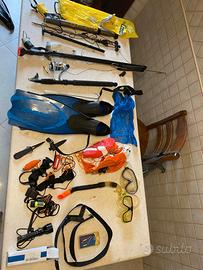 Attrezzatura da Pesca e subacquea