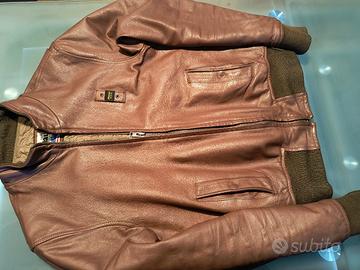 Giacca in  pelle uomo taglia M 