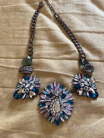 Collana gioiello vintage anni 80/90