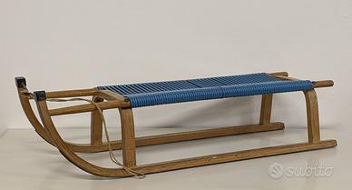 Slitta in Legno