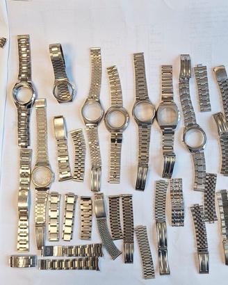 Enorme lotto ricambi orologi Seiko (e altro)