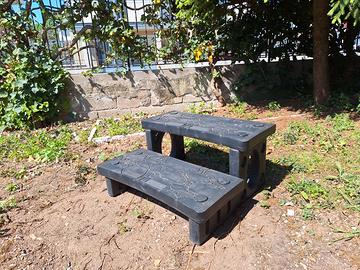 Scaletta 2 scalini Gre per idromassaggio piscina