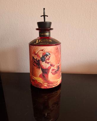 Bottiglia Gin JR FLAMENCO vuota da collezione