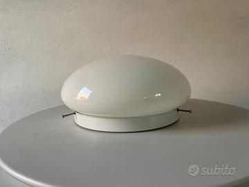 Lampada soffitto vetro opalino