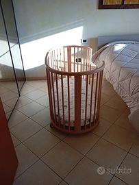 Letto Stokke Sleepi V3 con paracolpi 