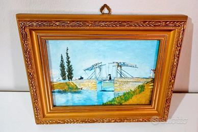 Riproduzione Vincent Van Gogh olio su tela