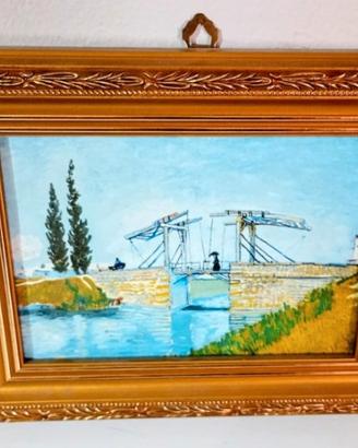 Riproduzione Vincent Van Gogh olio su tela