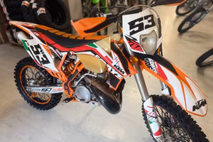 Ktm EXC 300 avviamento elettrico