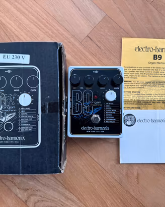 Electro-Harmonix B9 Organ Machine Pedale Chitarra