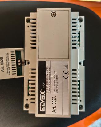 alimentatore videocitofono elvox