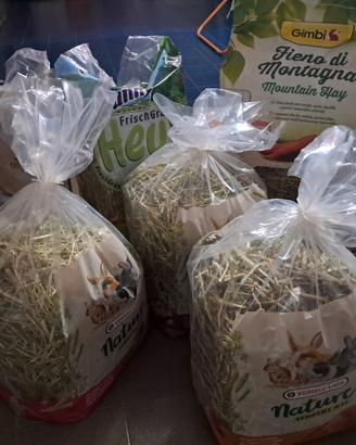 Fieno per conigli