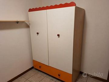 armadio cameretta bambino/ bambina  foppapedretti