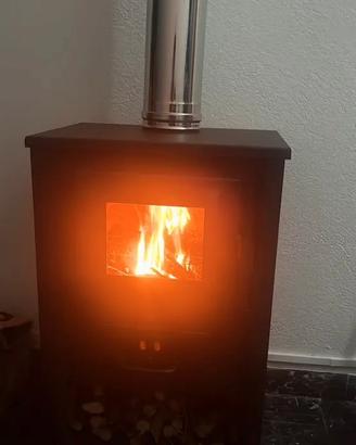 Stufa a legna 9.7kw koine antracite