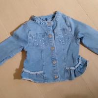 Giacca jeans bambina idexe