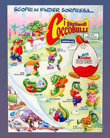 Coccobulli 1995 Serie Completa Ovetto Kinder