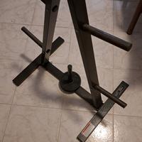 Rack porta dischi pesi palestra
