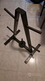 Rack porta dischi pesi palestra