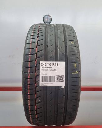 Gomme Usate Continental 245 40 18 Guarda Catalogo