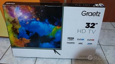 TV GRAETZ 32 DVB-T2  NUOVA