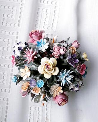 bouquet floreale Capodimonte Flli Mollica