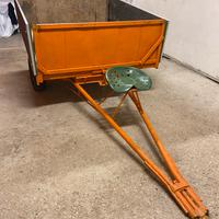 Rimorchio per motocoltivatore o trattore