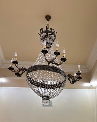 Lampadario vintage anni 50