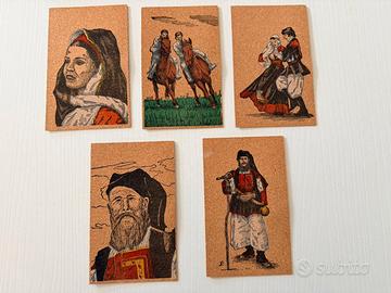 Cartoline di sughero sarde