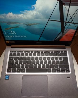 Ultrabook Acer 14" Intel Quad-Core