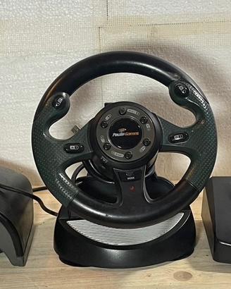 Lotto volanti Fanatec, Power Games e joystick