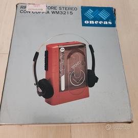 Walkman per musicassette anni 80