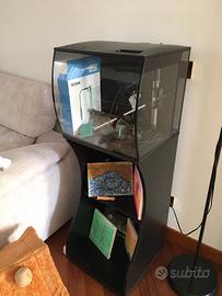 Acquario Fluval 57L completo con tavolino