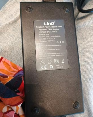 Alimentatore caricatore notebook Dell 150W 19.5V