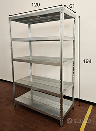 Scaffale in metallo da magazzino