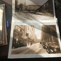 Vecchie ristampe storiche Torino P.zza castello Vi