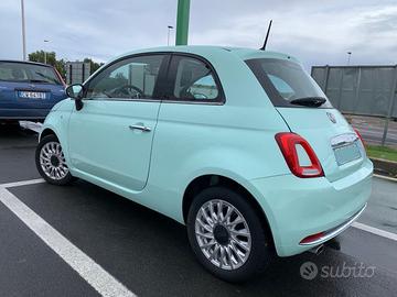 Fiat 500 1.2 lounge 2016 colore tiffany