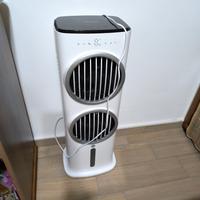 ventilatore ad aria fredda con vaschette ghiaccio