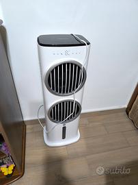 ventilatore ad aria fredda con vaschette ghiaccio