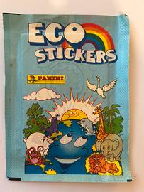 Eco stickers  panini 11 buste per collezionisti