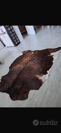 Tappeto pelle vera mucca
