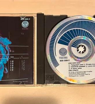 CD - DIRE STRAITS - LOVE OVER GOLD - 2Nd ISSUE (1)