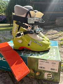 Scarponi sci alpinismo “Scarpa” + pelli