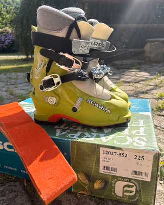 Scarponi sci alpinismo “Scarpa” + pelli