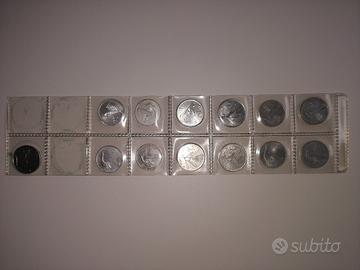 Lotto monete da 1 e 2 Lire 
