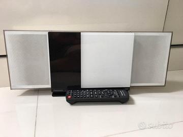 Stereo Micro Hi-Fi Design piatto Panasonic SC-HC37