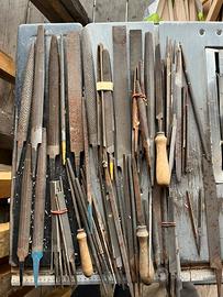 Lime vintage per legno e metallo