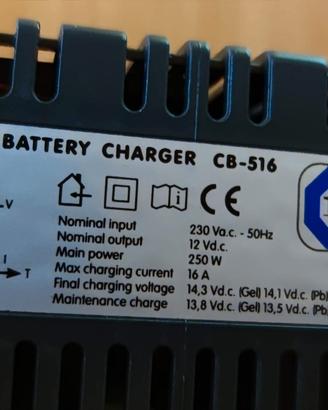 Caricabatterie CBE CB-516 12V